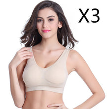 Load image into Gallery viewer, 3pcs Set Seamless Push Up Bra