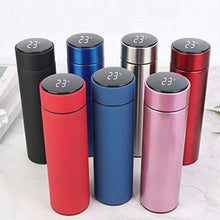 Load image into Gallery viewer, Temperature Stainless Steel Hot &amp; Cold Flask Bottle