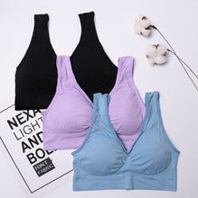 Load image into Gallery viewer, 3pcs Set Seamless Push Up Bra