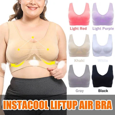 Last Day Promotion-49% OFF🔥InstaCool Liftup Breathable Bra🌺BUY 2 GET 1 FREE🎁