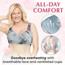 Load image into Gallery viewer, 🎁Last Day 49% Off - Super gather bra | Ice Silk Lace Cooling Comfort Bra 👍No more sagging breasts