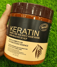 Load image into Gallery viewer, Keratin Hair Treatment Mask 500g