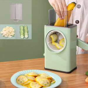 Multifunction Vegetable Slicer Cutter Manual Chopper Salad Maker Machine