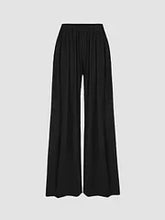 Load image into Gallery viewer, (🎁LAST DAY 57% OFF)🔥Solid Elastic Waist Wide Leg Pants(Buy 2 Free Shipping)