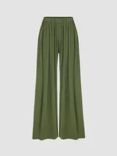 Load image into Gallery viewer, (🎁LAST DAY 57% OFF)🔥Solid Elastic Waist Wide Leg Pants(Buy 2 Free Shipping)