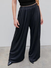 Load image into Gallery viewer, (🎁LAST DAY 57% OFF)🔥Solid Elastic Waist Wide Leg Pants(Buy 2 Free Shipping)