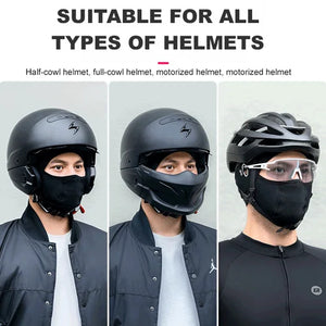 Ice Silk Face Smog Protection For Bike and Cycling Hood