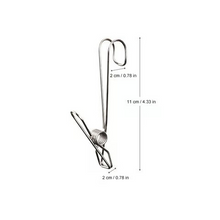 Load image into Gallery viewer, Stainless Steel Long Tail Clip with Hooks--4 PCs/Set👍