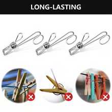 Load image into Gallery viewer, Stainless Steel Long Tail Clip with Hooks--4 PCs/Set👍